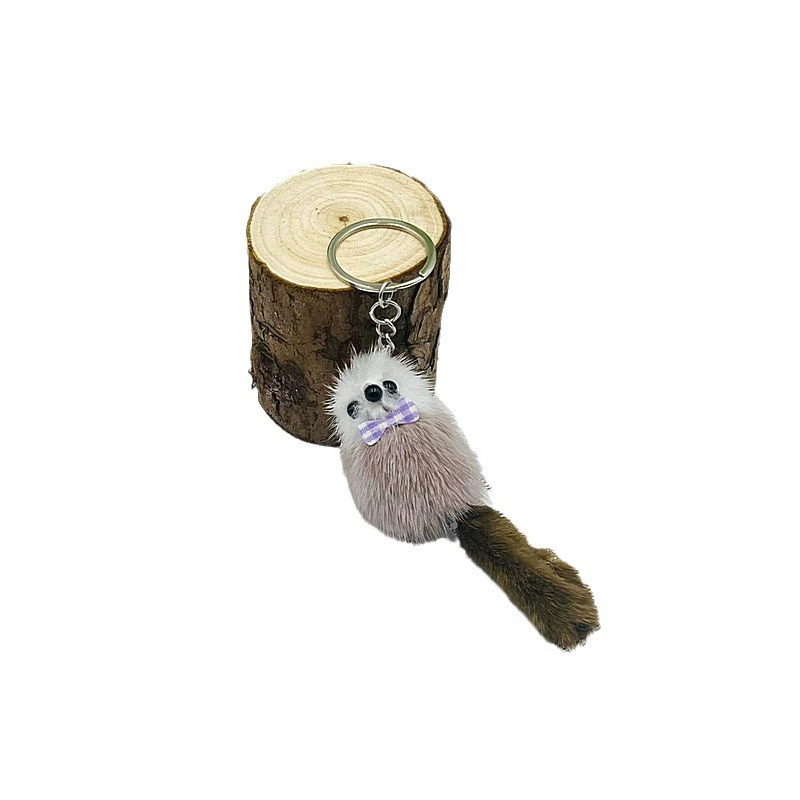 Cute pendant, plush doll, keychain, bag decoration, fox, raccoon