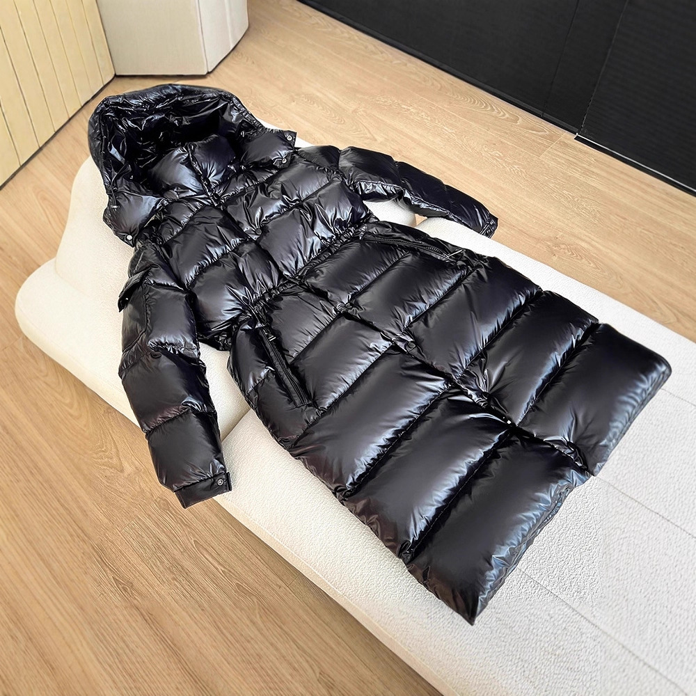 M Brand High-End Women's down Jacket, Extended Length, 2025 New Slim Fit, Designer High-End Thickened down Coat