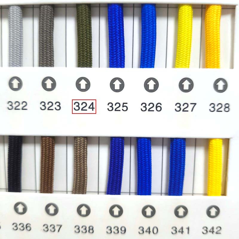 210 color 4mm color unisex cifrado cordón redondo negro y blanco cordón de zapatos casuales para zapatos blancos pequeños