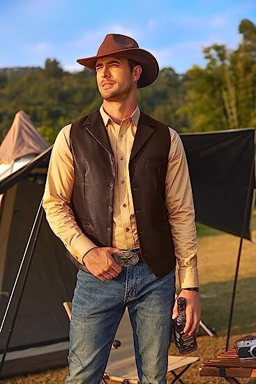 2025 Fall/Winter New Style Slim-Fit Leather Vest PU Leather Vest Single-Breasted Vest Leather Jacket 2025 Fall/Winter New Style Slim-Fit Leather Vest PU Leather Vest Single-Breasted Vest Leather Jacket