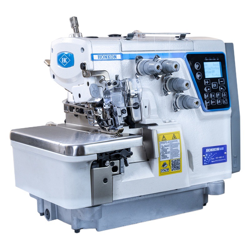 Jiefu máquina de coser industrial M5-X-AT automática computadora de alta velocidad overlock máquina de coser máquina de borde ventas directas de la fábrica