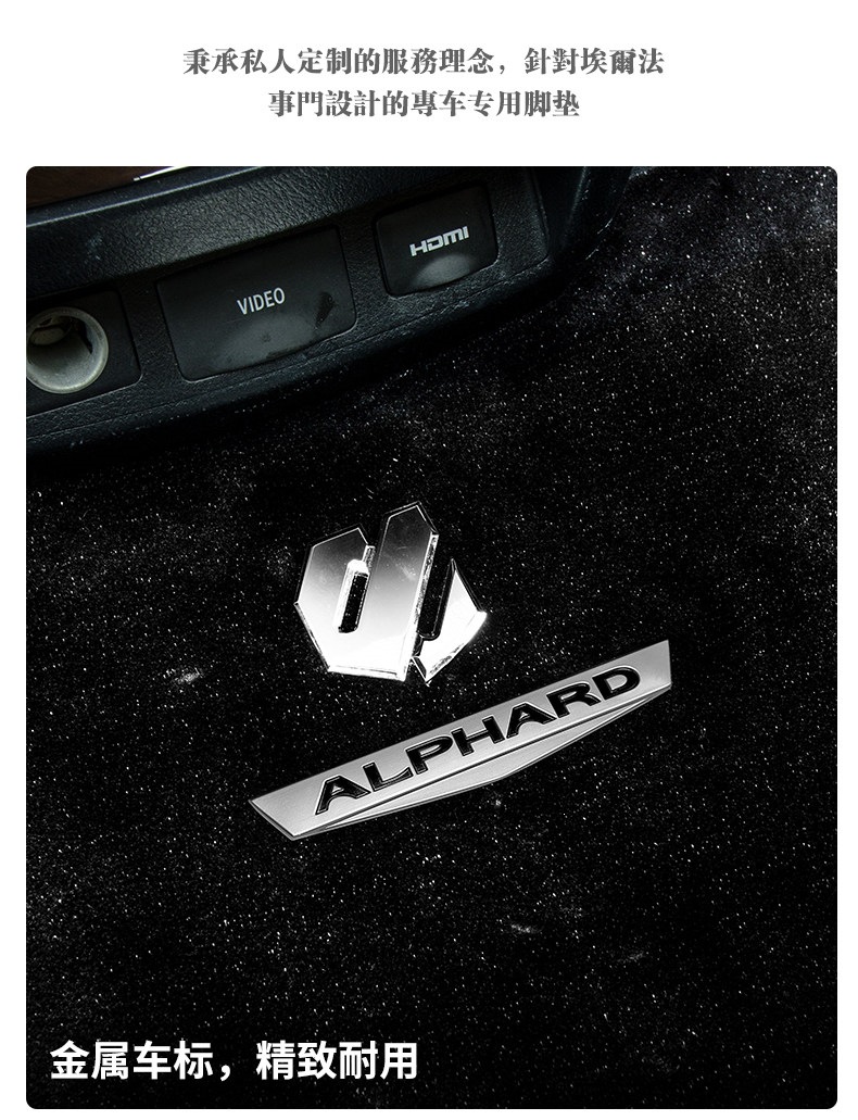 Suitable for 08-25 Alphard, special starry sky velvet carpet for Alphard, Wilfar, and LM300