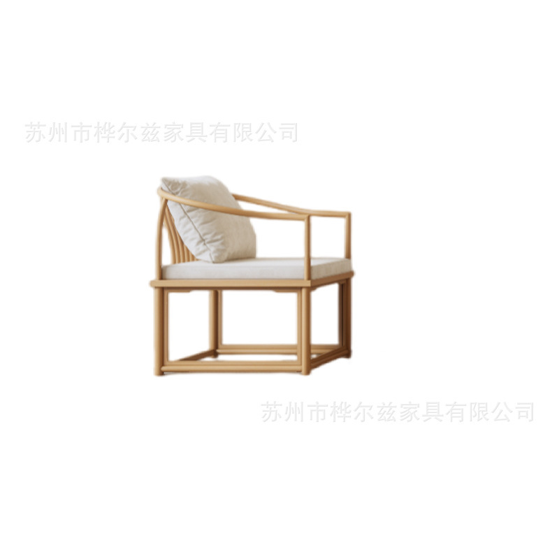 宋氏美学新中式沙发组合中古风现代简约禅意小户型轻奢客厅家具|undefined
