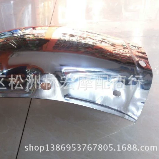 Wangjiang GN250 передняя песчаная плита передняя грязевая плитка Принц GN250 задний крылья 250 передняя и задняя нержавеющая сталь утолщение