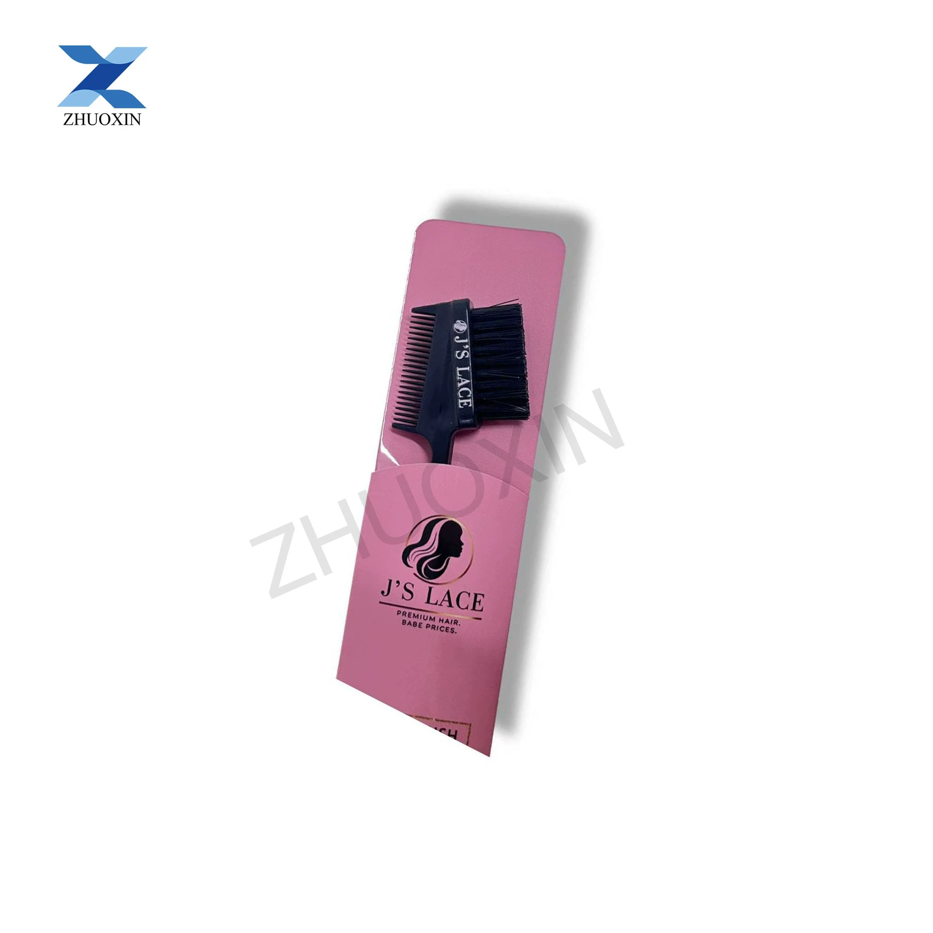 Amazon custom packaging edge brush edge brush modification broken hair comb makeup brush cleaning brush eyebrow comb