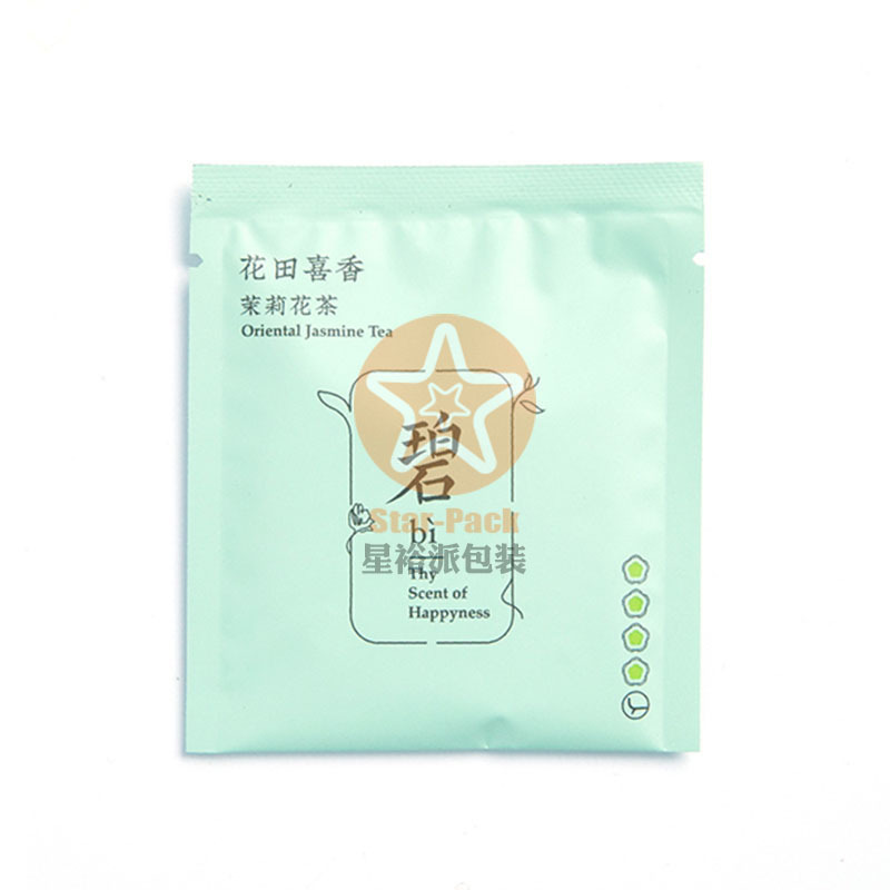 茉莉花茶包装袋防潮避光小清新设计网红茶包袋 袋泡茶铝塑复合袋