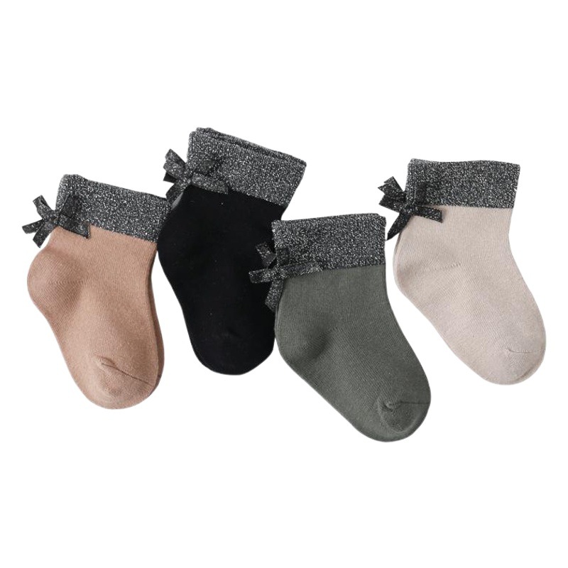 19 nuevos calcetines de los niños de las mujeres de la mitad de la pantorrilla de moda de las niñas calcetines de pelo de las niñas calcetines primavera y otoño algodón peinado princesa