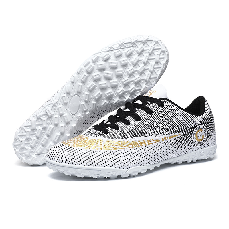 Zapatos de fútbol transfronterizos de baja altura, zapatos de fútbol interiores y exteriores, zapatos de fútbol para hombres, clavos cortos y largos, zapatos de entrenamiento de clavos FTSG