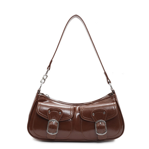 French casual fashion high-end underarm bag for women 2025 small bag versatile trendy shoulder bag