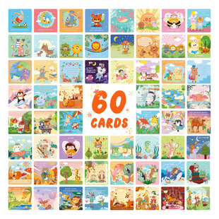 60 lunch cards lunch box cards children's cartoon encouragement notes handwritten lunch box cards