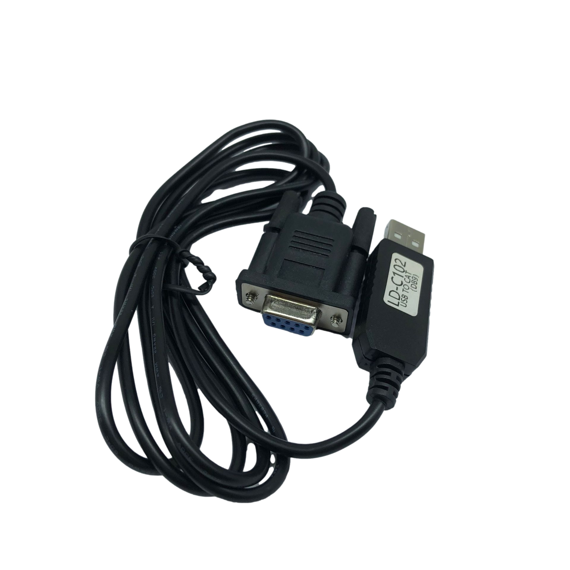 CAT 适用USB数据线 DB9接口支持各类Rs-232接口的电台功放usb线