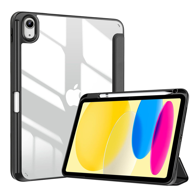 Aplicable funda protectora ipadair6 transfronteriza pro11/13 funda plana acrílica de 10,2 pulgadas carcasa anti-caída de 10,9 pulgadas