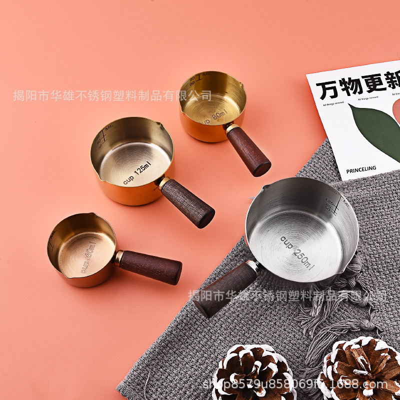 Small measuring cup, tools set, coffee measuring spoon scaled, 250 ml, 60 ml
