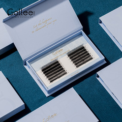 gollee太陽花三葉草睫毛美睫店專用柔軟自然不散根嫁接假睫毛批發