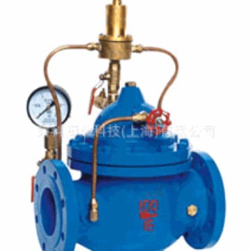 上海朗科阀门法兰铸铁500X泄压/持压阀 DN50-DN200