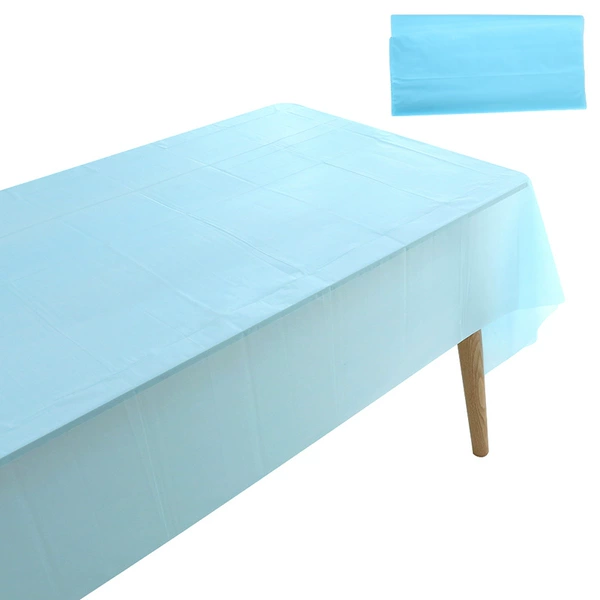 Large plain light blue
