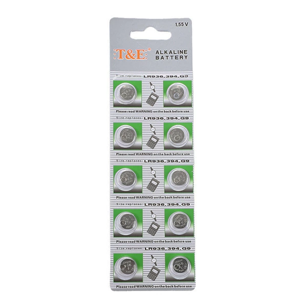 T & E2 -generation AG9/LR936/394 (Please take the multiples of 10)