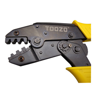 Ratchet crimping pliers German cold-pressed bare terminal crimping pliers multifunctional high carbon steel ratchet crimping pliers wholesale