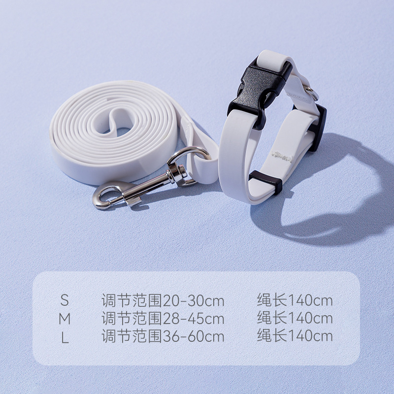 Perro macaron color collar Correa perros medianos y pequeños caminando cuerda perro mascota perno ajustable perro cuerda