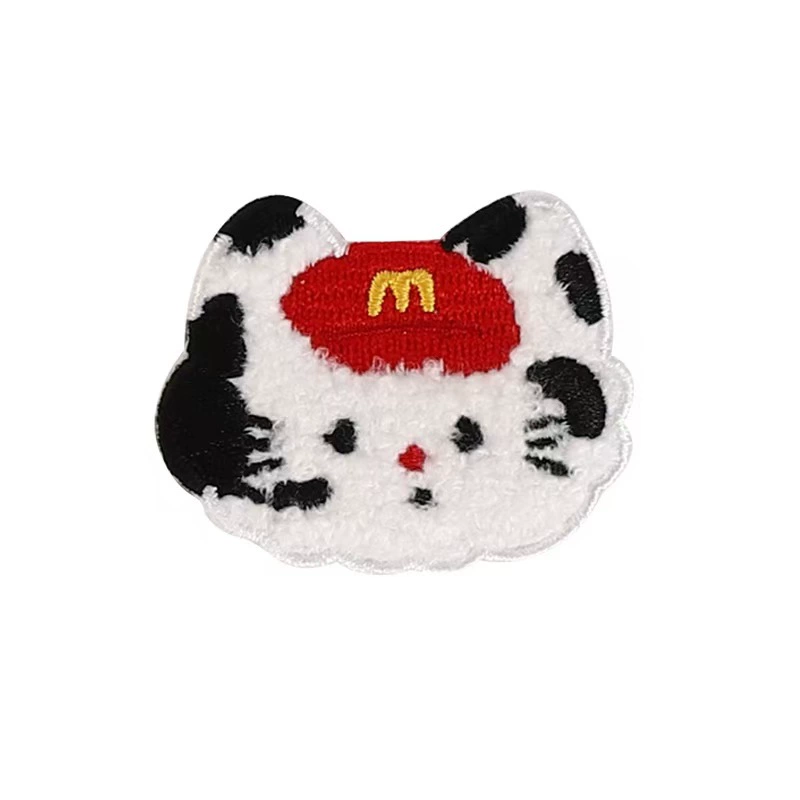 Красивая брендовая бархатная самоклеящаяся косынка, шапка, с embroidery