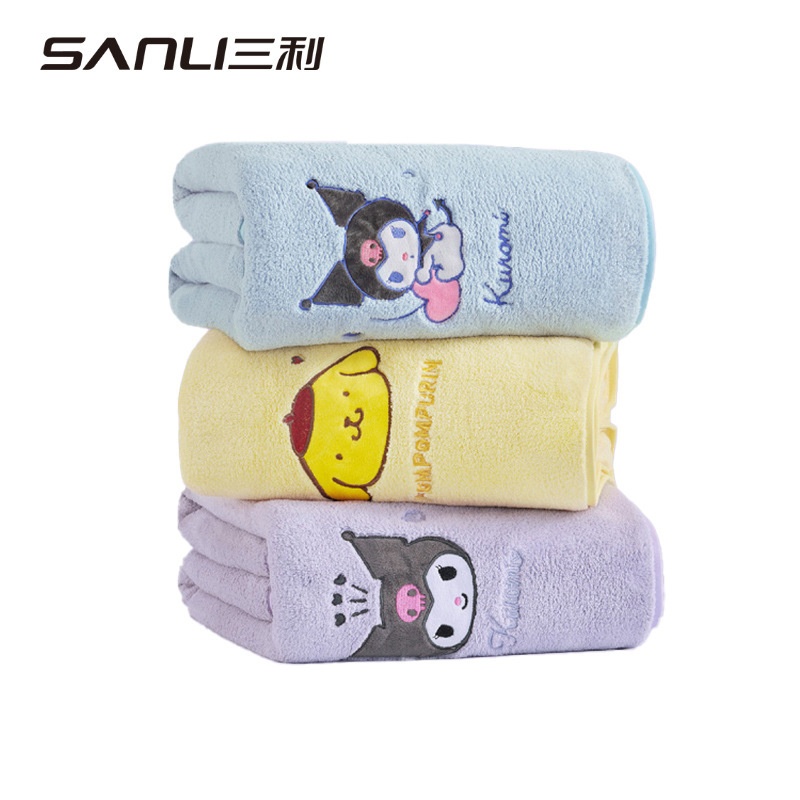 Sanli Towel Kulomi Joint Bath Towel Coral Fleece Beach Towel Kulomi Towel Cartoon Bath Towel Adult Bath Towel Sanli Towel Kulomi Joint Bath Towel Coral Fleece Beach Towel Kulomi Towel Cartoon Bath Towel Adult Bath Towel