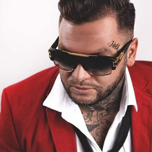 INS同款复古太阳镜男士sunglasses欧美网红大框墨镜男眼镜KAJILA