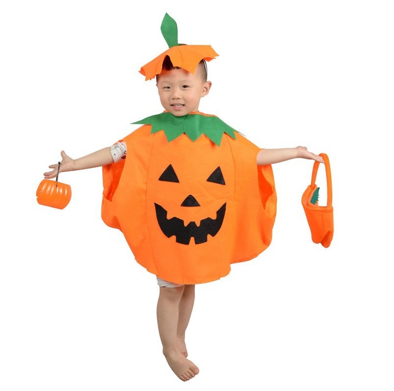 ハロウィンかぼちゃスタイリング衣装子供アダルトゲームショー衣装かぼちゃ服ゲーム服親子衣装|undefined