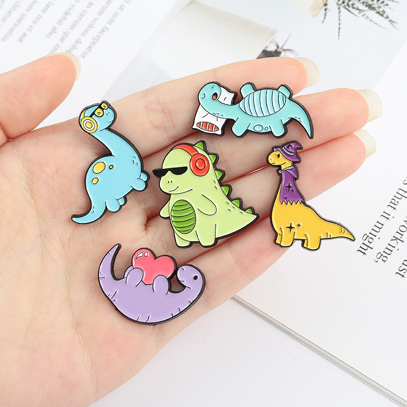 Fashion Dinosaur Alloy Plating Unisex Brooches display picture 1