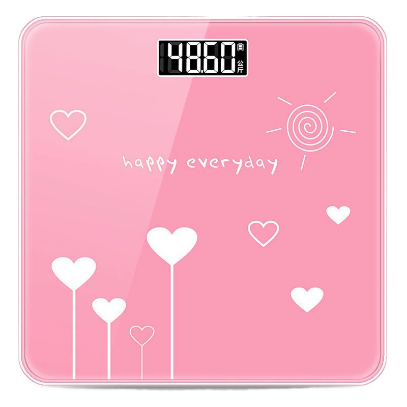 Электронные весы Интеллектуальные зарядные весы Бытовые маленькие милые студенческие весы для общежития Прецизионные весы для взрослых