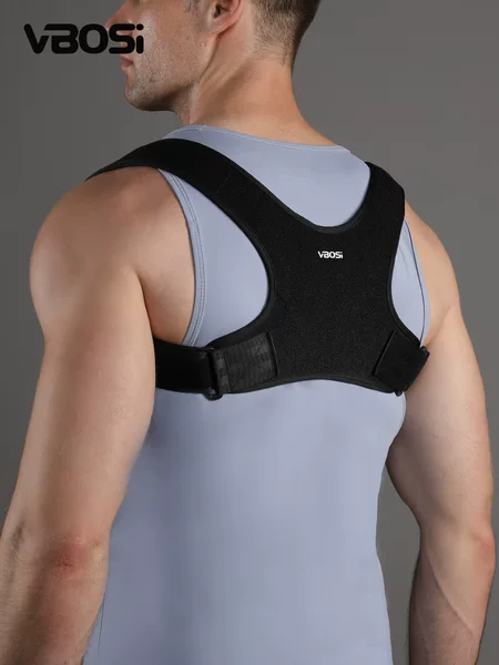 New Posture Correction Belt for Men and Women, Adjustable Shoulder Opening and Hunchback Correction, Yoga Fitness Training Sports Protective Gear Wholesale