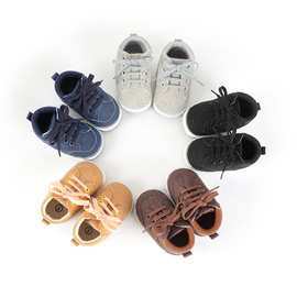 秋季新品婴儿男鞋婴儿软底鞋男婴儿防滑鞋0-1岁婴儿鞋优惠批发