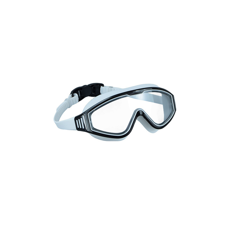 Kit de Gafas de Natación Graduadas y Gorro para Mujer de PC, Anti-empañamiento