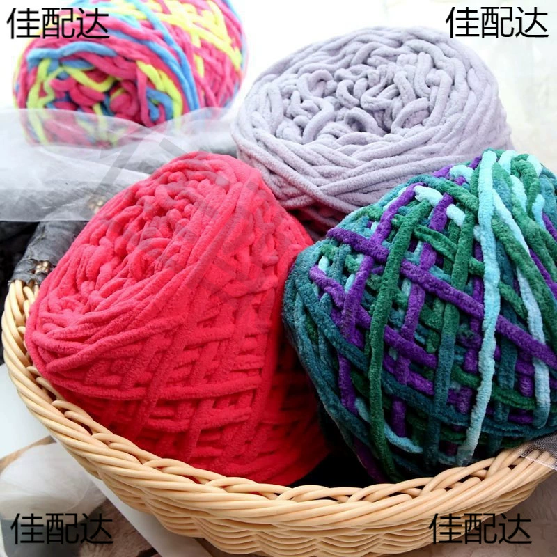 3.3 Two major group small ice strips hook slippers wholesale hook shoe line single -stock coarse wool group cotton shoes DIY large portion