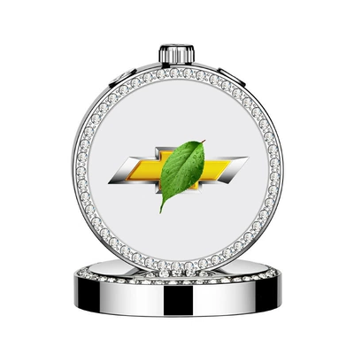 for Car Interiors, Men's and: Perfplant seat - ocean-scent-steel-label-with-diamond-perfume-holder-chevrolet