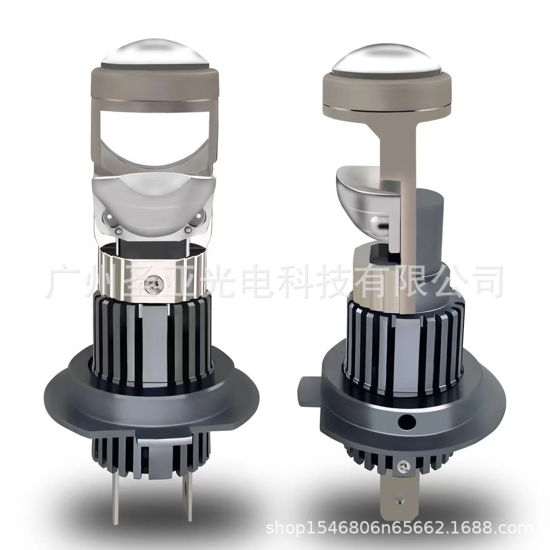 Cross-border special mini in-line LED small lens H7/H11/9005/9006