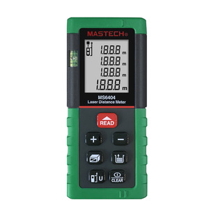 Huayi MS6414168 laser rangefinder infrared measuring instrument measuring room electronic ruler 40.80 meters handheld