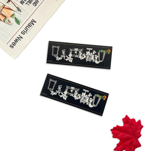 pp translucent card, zombie small card, black card.