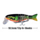 Sinking Hard Swimbaits Shallow Diving Jointed Swimbaits Fresh Water Bass Swimbait Tackle Gear