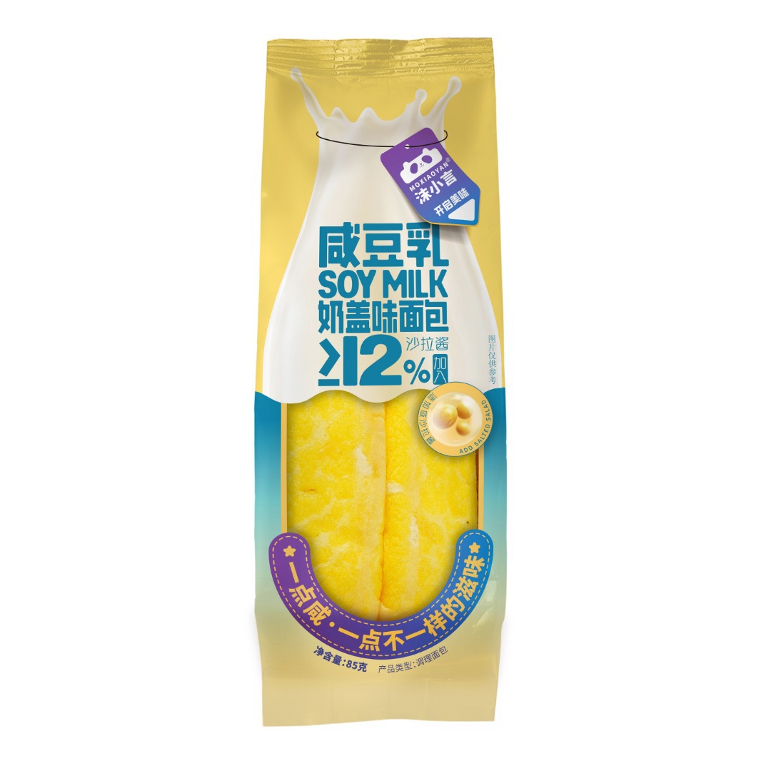 모샤오옌 짠 두유 우유맛 빵 85g