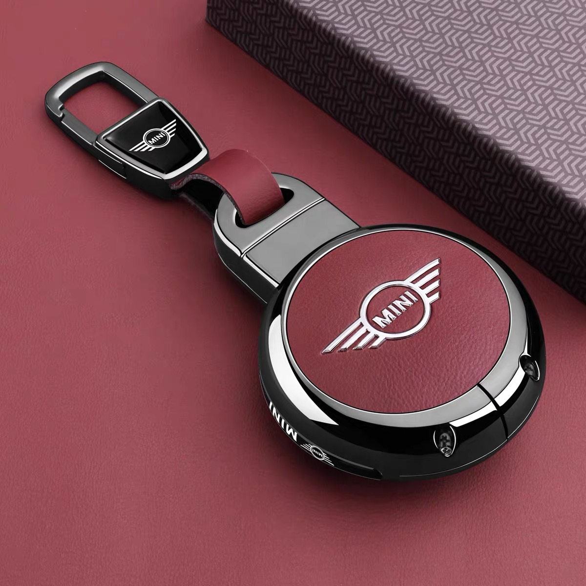 Suitable for Bmw Mini Country Key Cover Mini Shell Man Bag Cooper Buckle F54F55F56F60 Men and Women