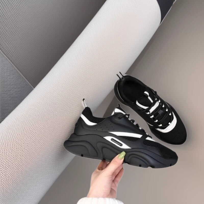 2026 Couple Running Shoes New Model Thick-Soled Luminous Dad Shoes B22 Fashionable Breathable Casual Sports Trend 2026 Couple Running Shoes New Model Thick-Soled Luminous Dad Shoes B22 Fashionable Breathable Casual Sports Trend