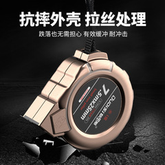 Nylon coated tempered tape measure waterproof tape measure does not hurt your hands metal axis tape measure 3 meters 5 meters tape measure factory direct sales