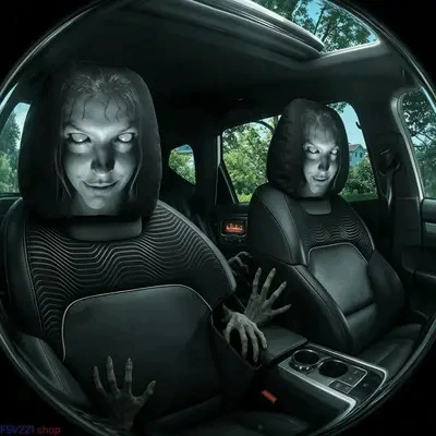 Cross-Border Dropshipping Black Funny: Universal seat cover
