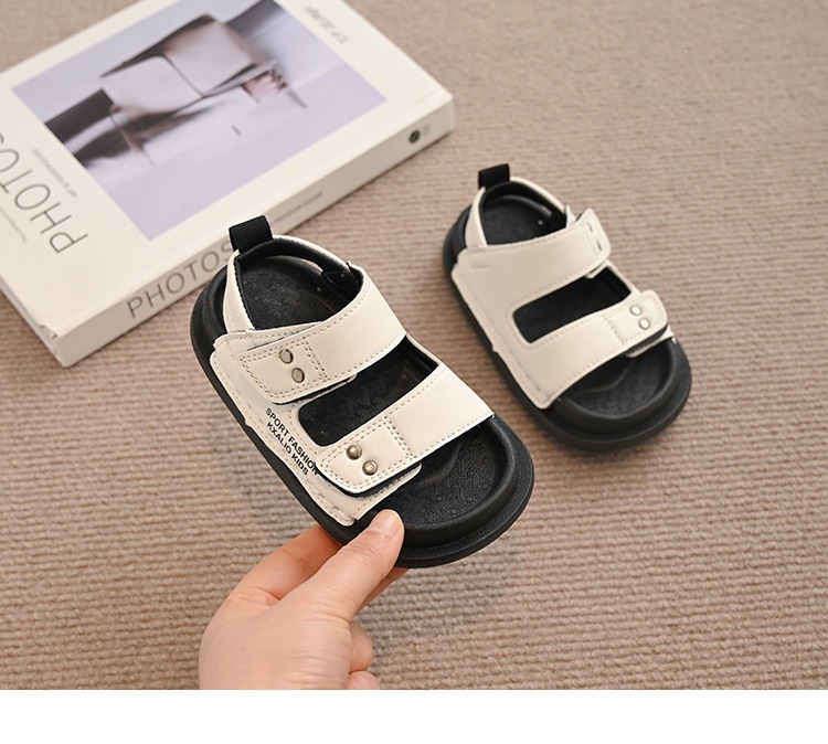 Boys Sandals Soft Soled Summer Beach Shoes For Kids And Students_voghion.com