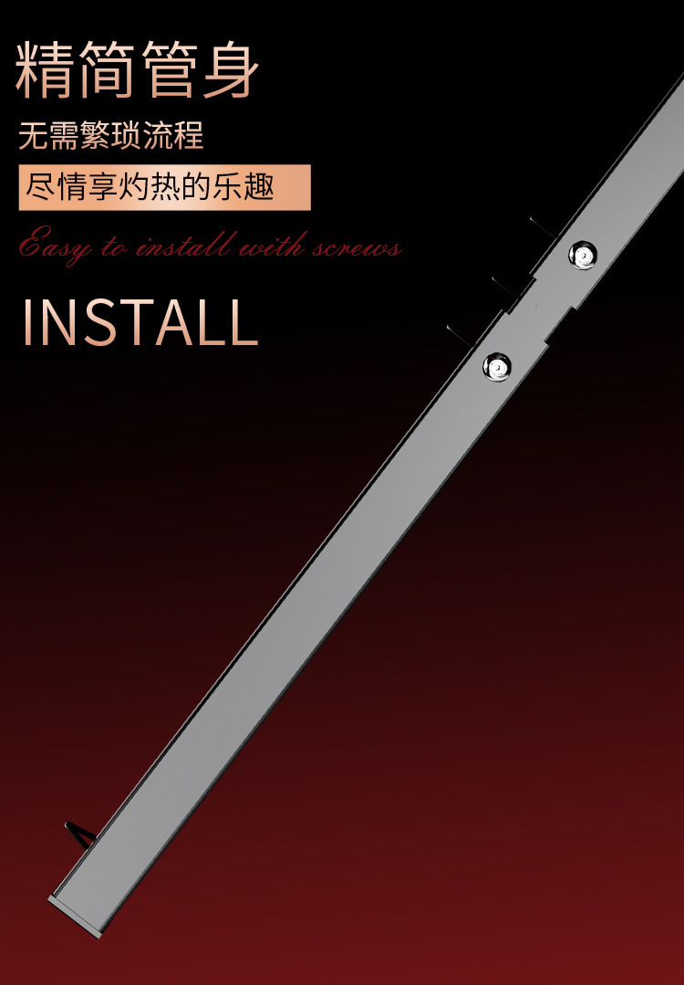 Jiuai SM Adult Restraint Set with Detachable Three-Section Steel Tube, Handcuffs and Footcuffs — detail image 7