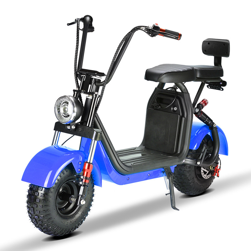 Eec Dot Adult Scooter Two-Wheeled Motorcycle Harley Electric Vehicle Mini-7 Can Be Equipped with Dual Lithium Batteries