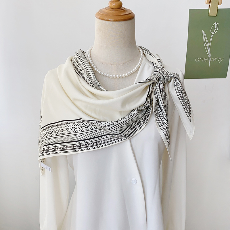 Toalla triangular delgada de sarga de moda coreana de primavera y verano