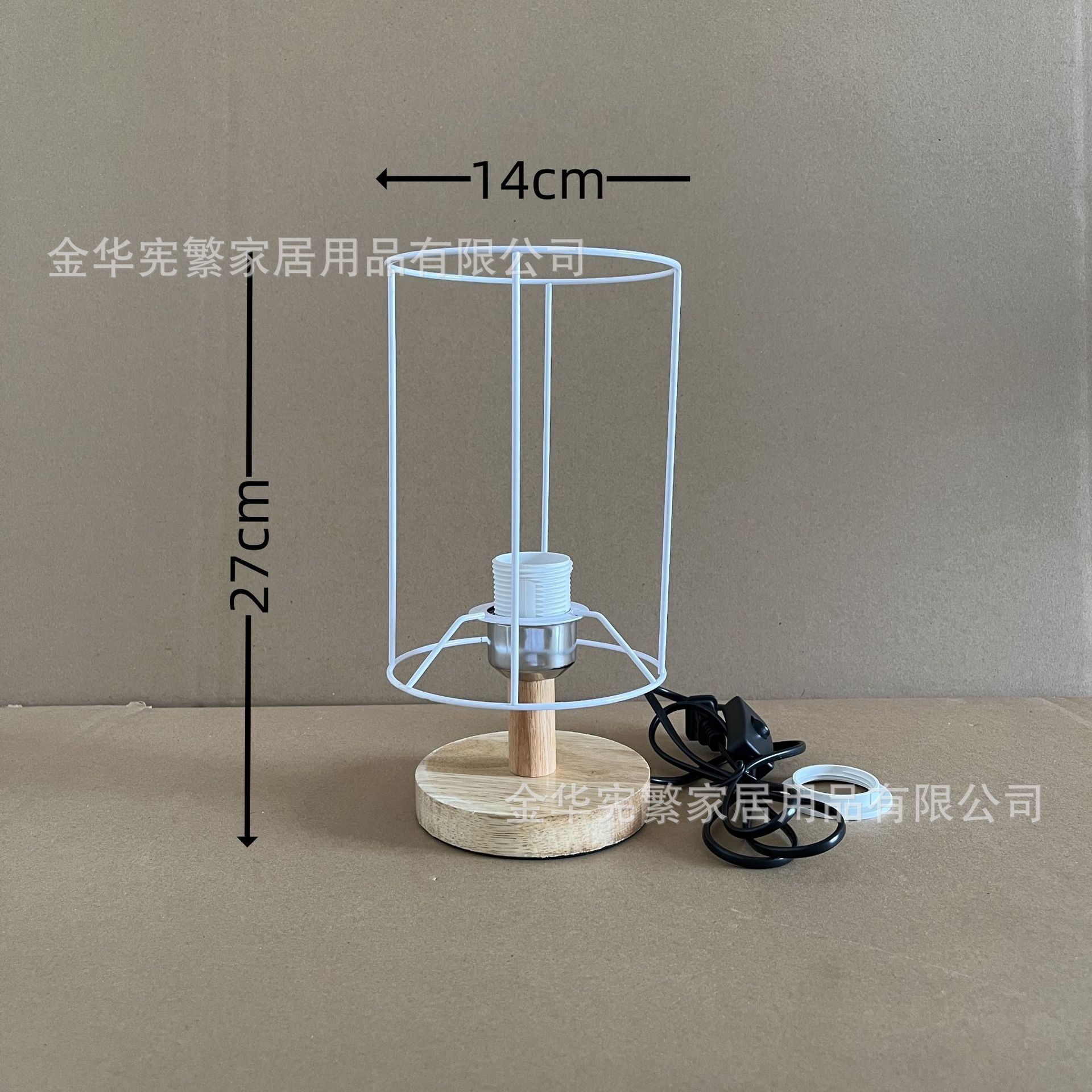 14x20 원형 철 프레임 + 13 높이 통나무 베이스