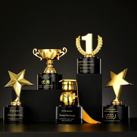 奖杯;水晶工艺品;奖牌
