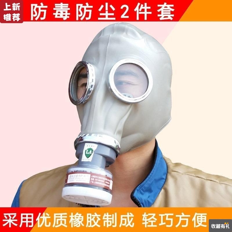 防毒面具防塵 全面罩噴漆專用 消防 化工油煙甲醛勞保防毒面罩